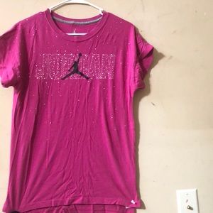A Jordan t-shirt
